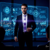 Nukleare Explosion Krawatte