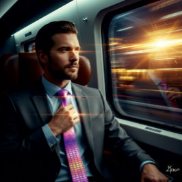 Nukleare Explosion Krawatte