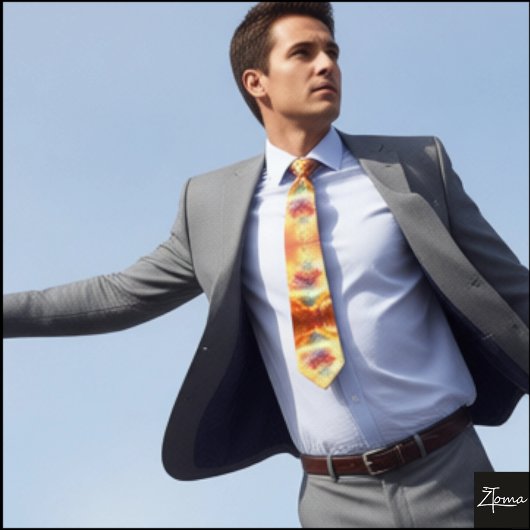 nukleare Explosion Krawatte