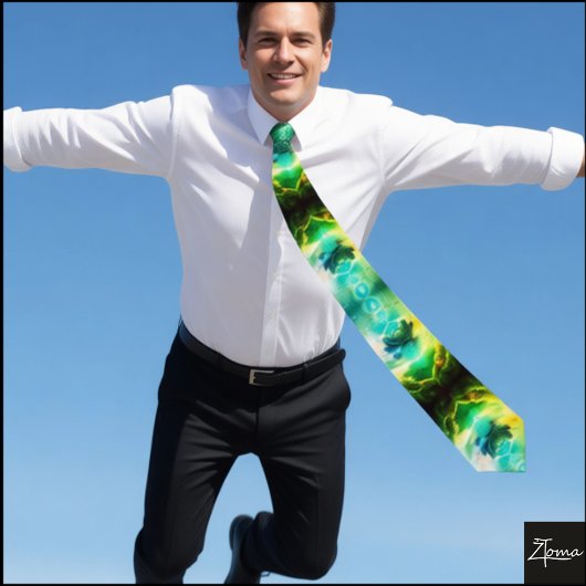 nukleare Explosion Krawatte