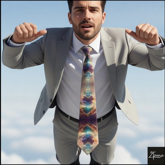 nukleare Explosion Krawatte