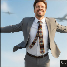 nukleare Explosion Krawatte