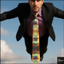 nukleare Explosion Krawatte