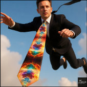 nukleare Explosion Krawatte