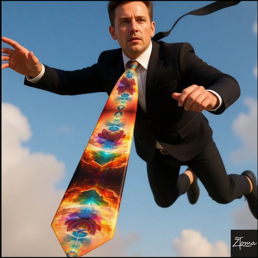 nukleare Explosion Krawatte