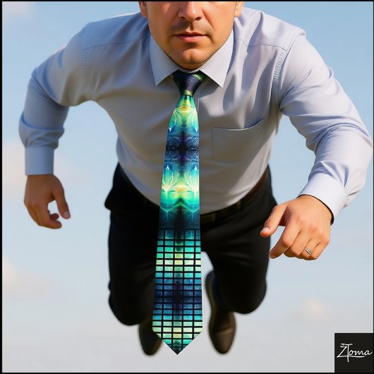 Nukleare Explosion Krawatte