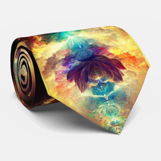 nukleare Explosion Krawatte (Gerollt)