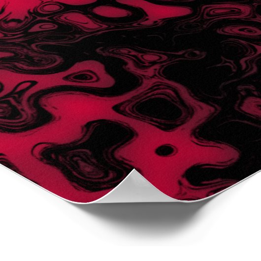 Nukleare Explosion Poster (Ecke)