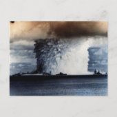 NUKLEARE EXPLOSION POSTKARTE (Vorderseite)