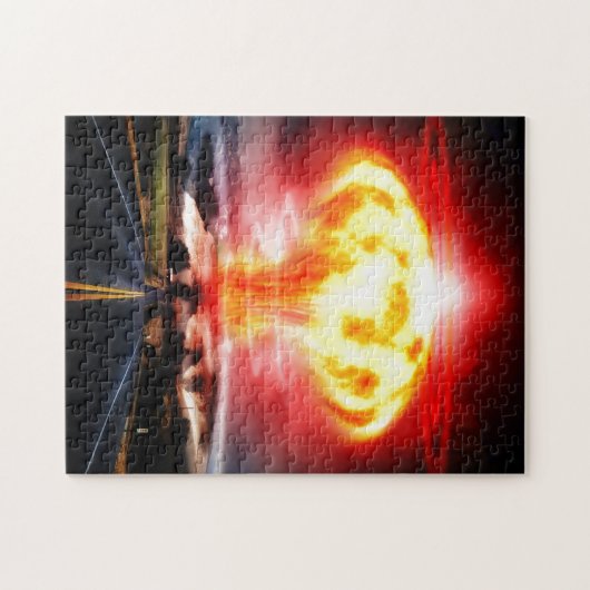 Nukleare Explosion Puzzle (Horizontal)
