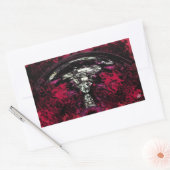 Nukleare Explosion Rechteckiger Aufkleber (Umschlag)