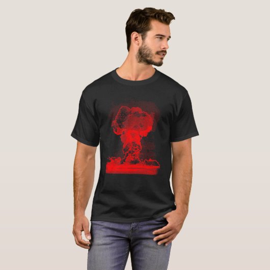 Nukleare Explosion T-Shirt (Vorne ganz)