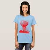 Nukleare Explosion. T-Shirt (Vorne ganz)
