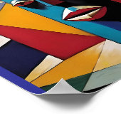 Nukleare Familie in der Mall - Ken Gage Art Poster (Ecke)