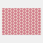 Nukleare Herzen - magentafarbenes - nahtloses Must Geschenkpapier Set (Vorderseite 3)