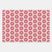 Nukleare Herzen - magentafarbenes - nahtloses Must Geschenkpapier Set (Vorderseite 2)