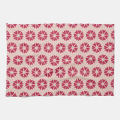 Nukleare Herzen - magentafarbenes - nahtloses Must Geschirrtuch (Horizontal)