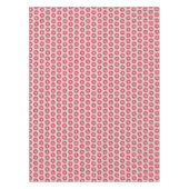 Nukleare Herzen - magentafarbenes - nahtloses Must Tischdecke (Vorderseite)