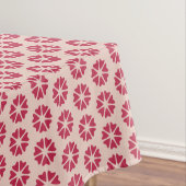 Nukleare Herzen - magentafarbenes - nahtloses Must Tischdecke (Beispiel)