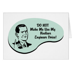 Nukleare Ingenieur-Stimme