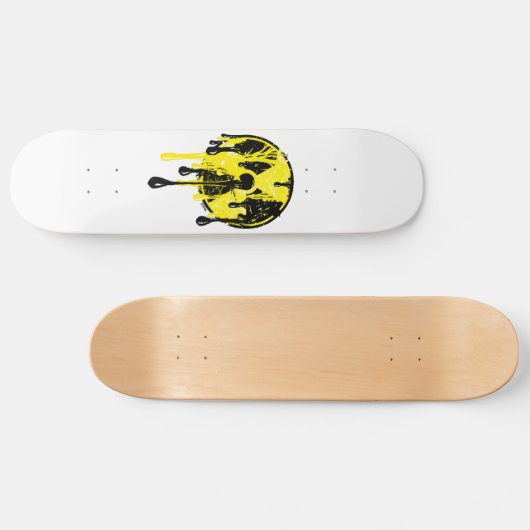 Nukleare Kernschmelze Skateboard (Horizontal)