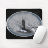 Nukleare Marinesubvention Mousepad (Mit Mouse)