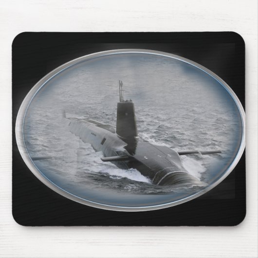 Nukleare Marinesubvention Mousepad (Vorne)