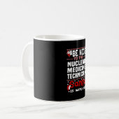 Nukleare Medizin Kaffeetasse (Vorderseite Links)