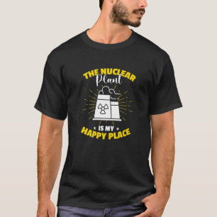 Nukleare Medizin - Radioaktiver Nuklearer Ingenieu T-Shirt