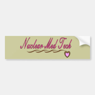 Nukleare MEDtech-Geschenke Autoaufkleber