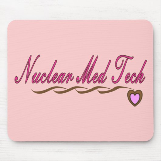 Nukleare MEDtech-Geschenke Mousepad (Vorne)