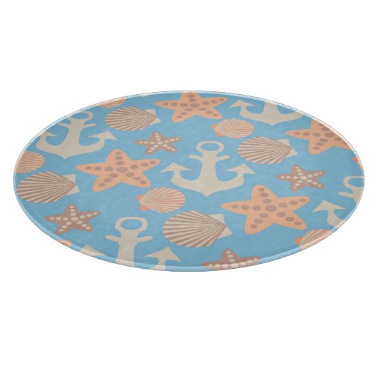 Nukleare Muster Schneidebrett (Ecke)