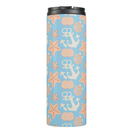 Nukleare Muster Thermosbecher (Rückseite)