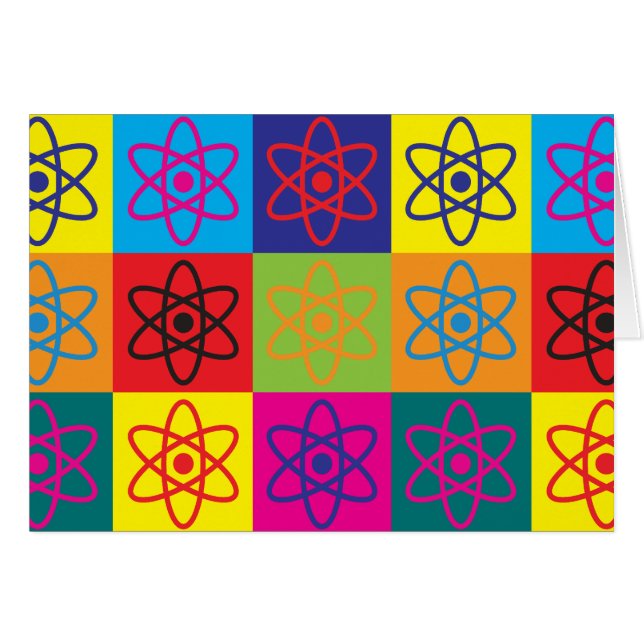 Nukleare Physik-Pop-Kunst (Vorderseite (Horizontal))