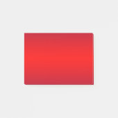 Nukleare Steigungs-roter Trend-Farbhintergrund Post-it Klebezettel (Vorderseite)