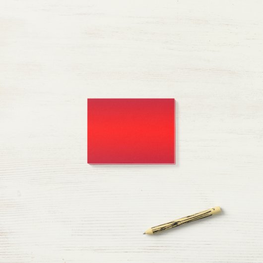 Nukleare Steigungs-roter Trend-Farbhintergrund Post-it Klebezettel (Auf Schreibtisch)