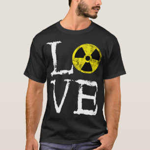 Nukleare Strahlenmedizin Liebe Radiographie T-Shirt