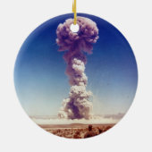 Nukleare Waffen-Test-Operation Kerl-Klimpern 1951 Keramik Ornament (Hinten)