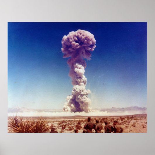 Nukleare Waffenprüfoperation Buster-Jangle 1951 Poster (Vorne)