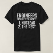 Nuklearer Ingenieur Funny Nuklear Engineering T-Shirt (Design vorne)