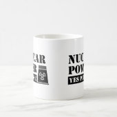 Nuklearer Power Ja Bitte Erklärung Kaffeetasse (Mittel)