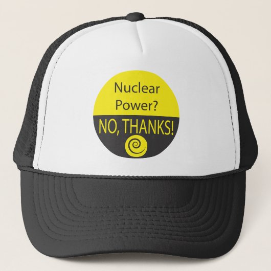 NUKLEARER POWER? NEIN, DANK! TRUCKERKAPPE (Vorderseite)