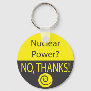 NUKLEARER POWER? NEIN, DANKE! SCHLÜSSELANHÄNGER