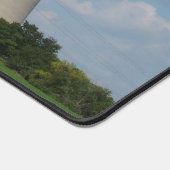 Nuklearer Power Pflanze Kühltürme Schreibtischunterlage (Ecke)