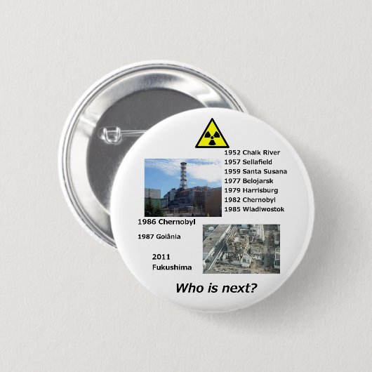 Nuklearer Powerantiknopf "wer ist folgend? " Button (Vorne & Hinten)