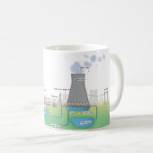nuklearer Reaktor Kaffeetasse (VorderseiteRechts)