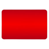 Nuklearer roter Farbverlauf - Vorlage für Mohnrote Magnet (Horizontal)