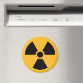 Nuklearer Strahlsymbol Magnet (In Situ (Geschirrspüler))