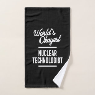 Nuklearer Technologe Jobtitel Handtuch