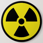 Nuklearer überschüssiger Knopf Button (Vorderseite)
